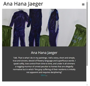 Hana Jaeger art חנה יגר