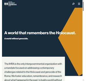 A world that remembers the Holocaust IHRA