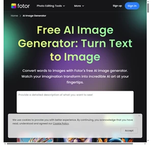 Free AI Image Generator: Text to Image Online | Fotor