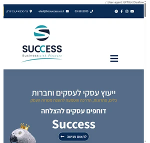 חברת ייעוץ עסקי לעסקים ולחברות Success - דוחפים עסקים להצלחה