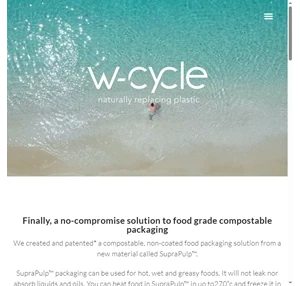 W-Cycle Naturally replacing plastic