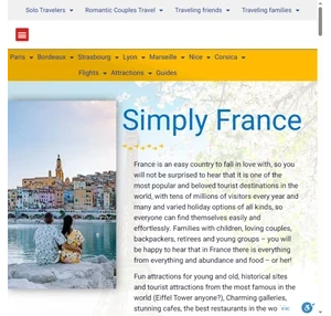 Simply France - Trips Hotels Tour Guides - Begin Your French Vacation