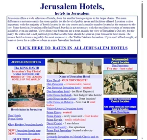Jerusalem hotels hotels in jerusalem