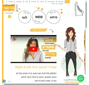  Right Left - סטודיו לעיצוב גרפי - Right and Left 