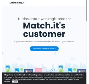 Tuttinsieme.it - This domain was registered with Match.it