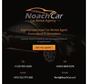 Noach Car Rental Agency - official website