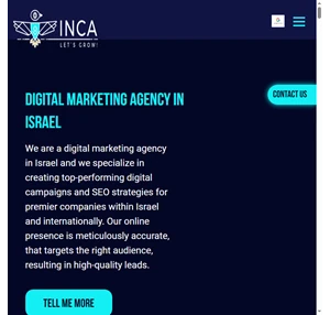 INCA MEDIA - Digital Marketing Agency in Israel