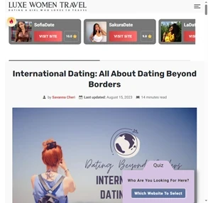 All About International Dating Website And Travel Guide