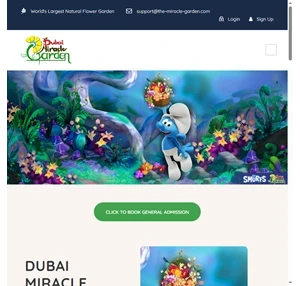 Dubai Miracle Garden The Best Place to Visit in Dubai UAE