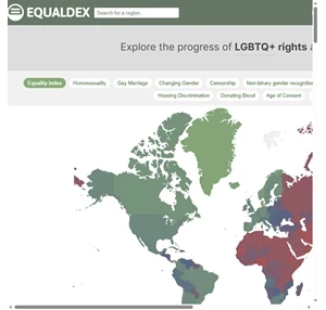 LGBT Rights by Country Travel Guide Equaldex