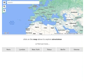 showmystreet.com - super easy Streetview with Google Maps