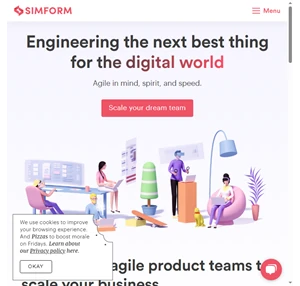 digital product engineering it talent solutions company simform