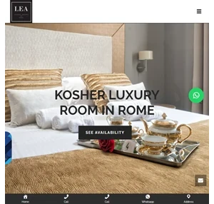 Kosher Hotel Rome - Lea Kosher Luxury Rooms in Rome