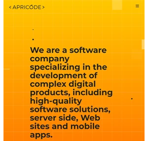 apricode - software development agency based in tel aviv.
