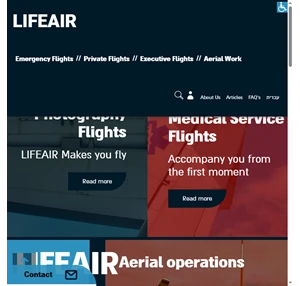Special Flights Air Ambulance Private Flights Aerial Photography - LifeAir Aviation