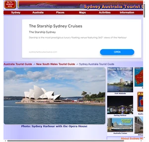 Sydney Australia Tourist Guide