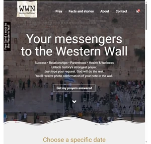 Your messengers to the Western Wall - WWN