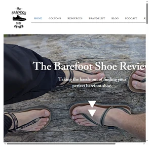 the barefoot shoe review resources - coupons