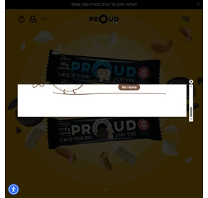 מוצרי חלבון PROUD - מקסימום חלבון לגוף Proud