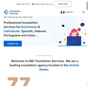 BBT Translation Services - Professional Translation Agency in the USA