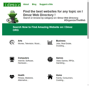 dmoz - the directory of the web idomz.org