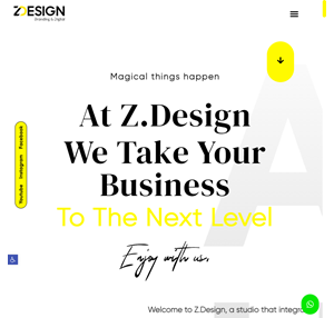Z.Design Branding Digital - מיתוג עסקי בניית אתרים קידום אתרים סרטונים