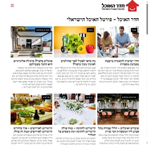 חדר האוכל - פורטל האוכל של ישראל - מסעדות מומלצות מתכונים שפים