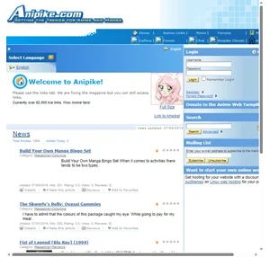 Anime Web Turnpike
