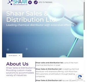 Shaar-Sales Distribution Ltd. שער סחר והפצה בע"מ
