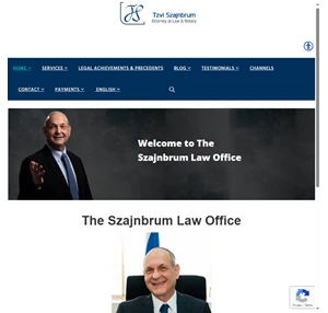 szajnbrum law office legal services israel law updates