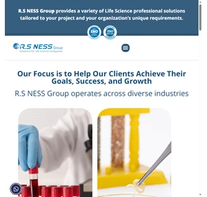 RS NESS - Solutions for Life Science Companies