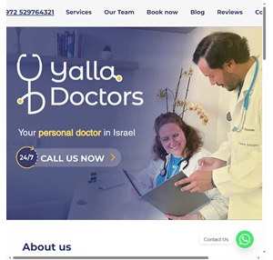 home yalladoctors your private doctor in israel