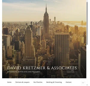 David Kretzmer Associates Attorneys Advocates and Notaries