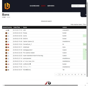 Bans SourceBans