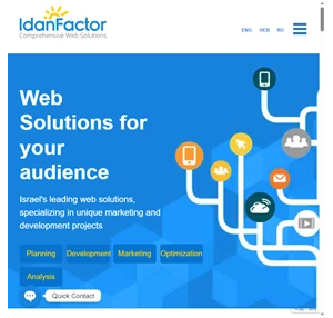 IdanFactor - Web Solutions From Development to Marketing and Management