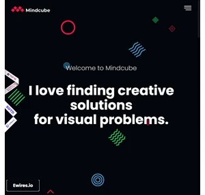 Mindcube by Mordi Levi - Branding Web design Illustration