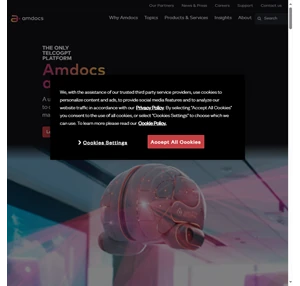 Amdocs digital network transformation communications