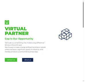 VIRTUAL PARTNER Exploit opportunities together - VIRTUAL PARTNER Gap Is Our Opportunity