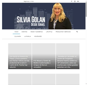 Inicio - Silvia Golan desde Israel