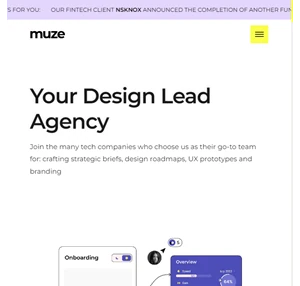 Muze UX Design Branding Agency Based in Tel Aviv ISRAEL