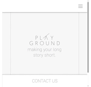 Playground Design and story studio for pitch decks and sites