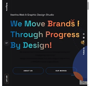 Veetira Web and Graphic Design Studio UI UX Branding