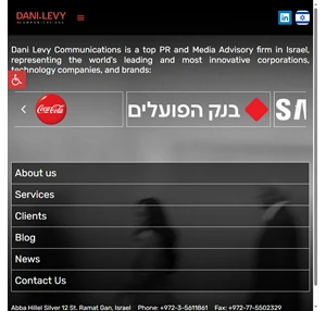Dani Levy Communications PR Agency