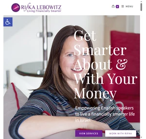 Empowering English speakers to live a financially smarter life in Israel - Rifka Lebowitz