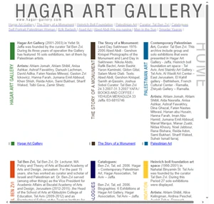 Hagar Art Gallery - Home