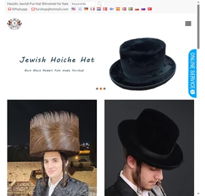 hasidic jewish fur hats shtreimel for sale