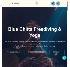 Blue Chitta - Freediving Yoga Koh Tao Thailand
