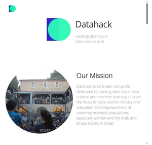 Datahack Datahack The Association for The Advancement of Data Science In Israel