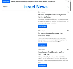 israel News - reports 24 7 flashes from Israel today