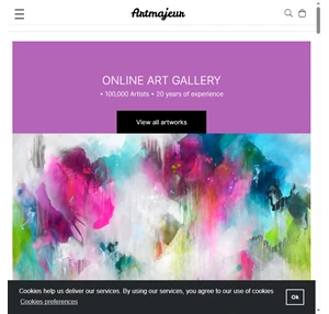 Artmajeur Art Gallery 1 online for 20 years